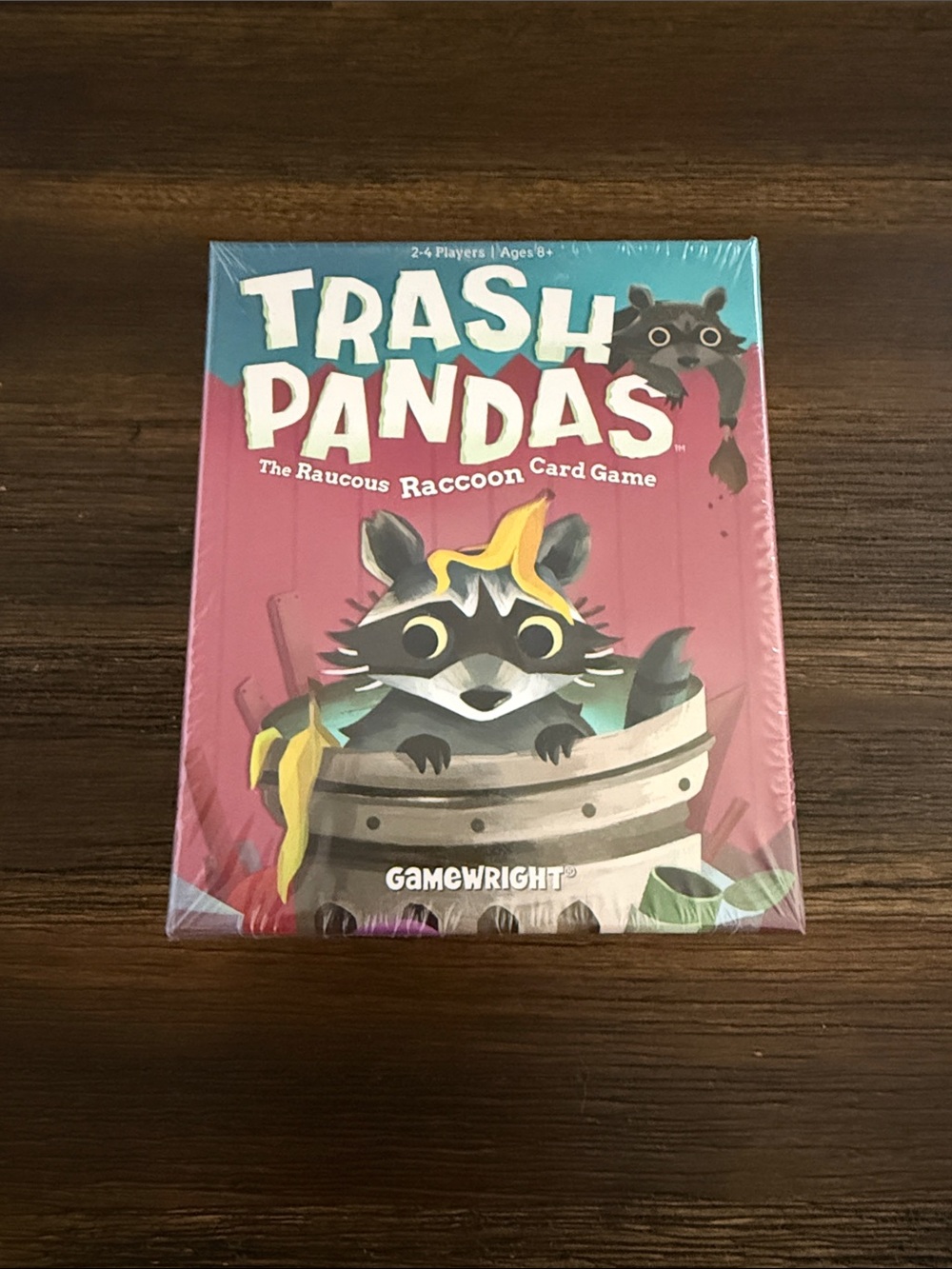 Gamewright Trash Pandas The Raucous Raccoon Card Game for Ages 8+ NWT